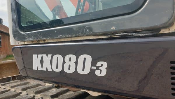 Kubota KX080-3 Excavator