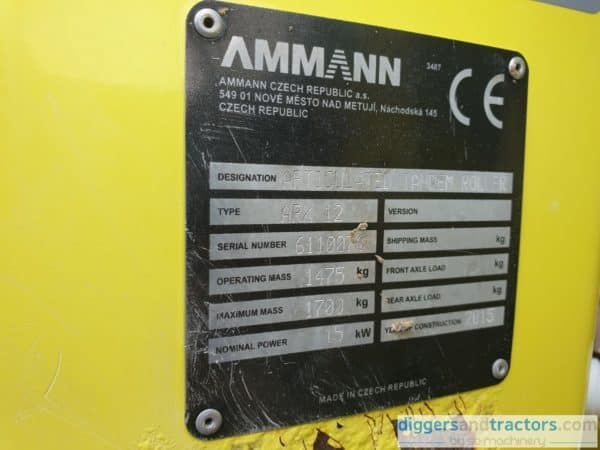 Ammann ARX12 Roller