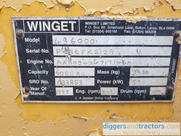 Winget 4S6000 Dumper