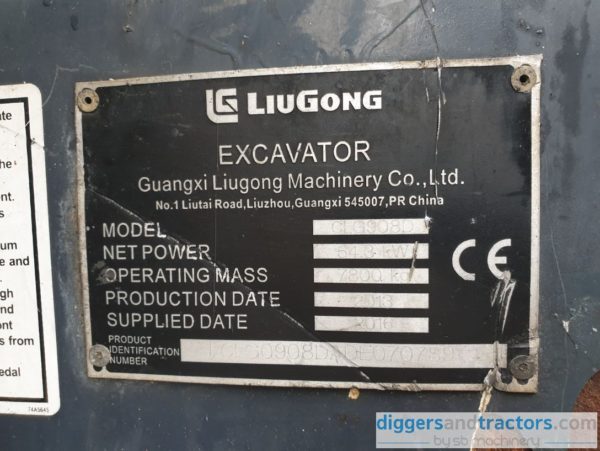 Liugong 908D Excavator