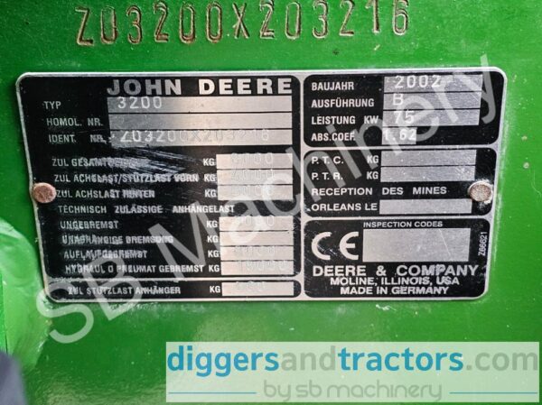 John Deere 3200 Telehandler