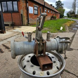 Umbilical slurry field shut off